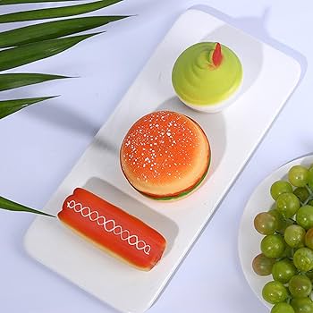 Amazon.co.jp: ハンバーガー スクイーズ おもちゃ - 12 ピース